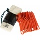 SOULIFE BIODEGRADABLE CUTLERY CLUSTER SET ORANGE 12PC