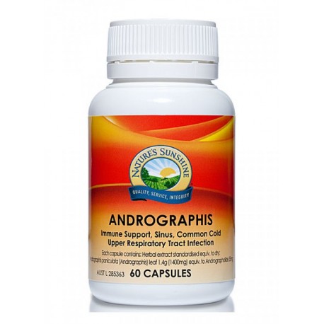 NATURE'S SUNSHINE ANDROGRAPHIS 60 CAPSULES