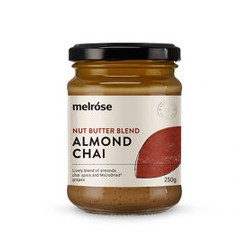 MELROSE NUT BUTTER BLEND ALMOND CHAI 250G