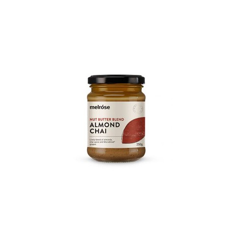 MELROSE NUT BUTTER BLEND ALMOND CHAI 250G