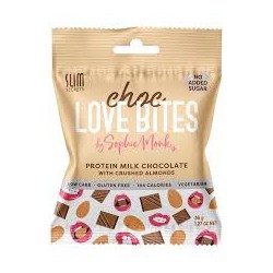 SLIM SECRETS LOVE BITES CHOCOLATE CRUSHED ALMONDS 36G