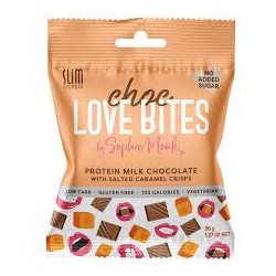 SLIM SECRETS LOVE BITES SALTED CARAMEL CRISPS 36G