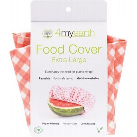 4MYEARTH EXTRA LARGE FOOD COVER GINGHAM