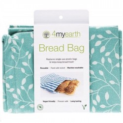 4MYEARTH BREAD BAG LEAF