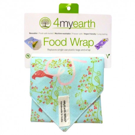 4MYEARTH FOOD WRAP LOVE BIRDS