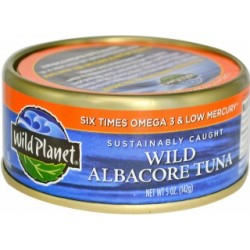 WILD PLANET WILD ALBACORE TUNA SALTED 142G