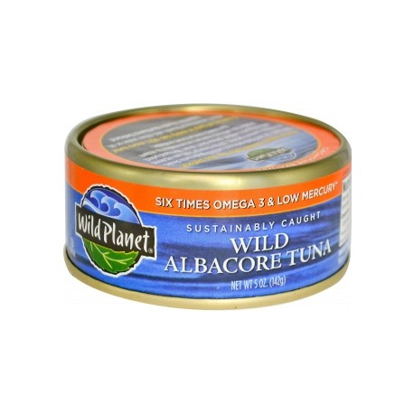 WILD PLANET WILD ALBACORE TUNA SALTED 142G