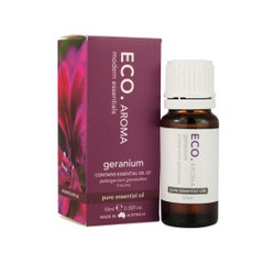 ECO AROMA GERANIUM ESSENTIAL OIL 10ML