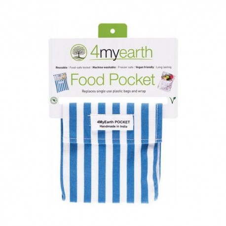 4MYEARTH FOOD POCKET STRIPE