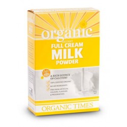 ORGANIC TIMES ORGANIC INSTANT FULL CREAM MILK POWDER 350G