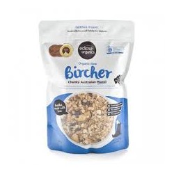 ECLIPSE ORGANICS ORGANIC RAW CHUNKY AUSTRALIAN MUESLI BIRCHER 450G