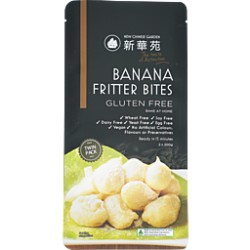 NEW CHINESE GARDEN BANANA FRITTER BITES 2X200G