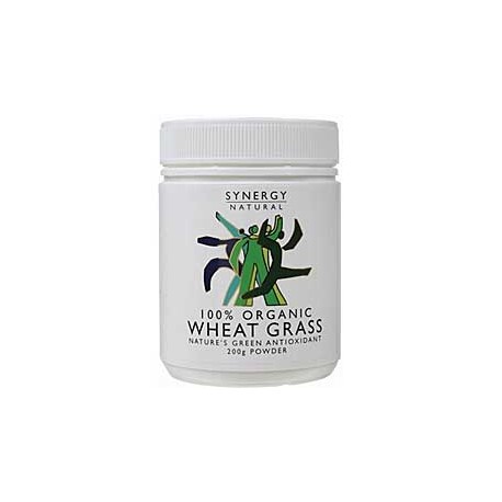 SYNERGY NATURAL ORGANIC WHEAT GRASS POWDER 200G