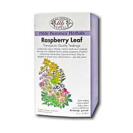 HILDE HEMMES HERBALS RASPBERRY LEAF TEA 30 BAGS