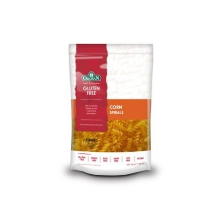 ORGRAN GLUTEN FREE CORN SPIRALS 250G