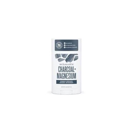 SCHMIDTS CHARCOAL AND MAGNESIUM DEODORANT 75G