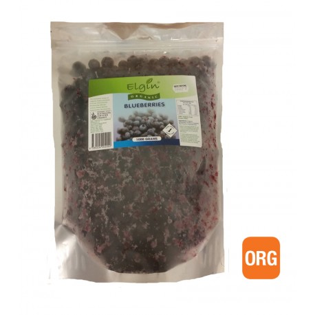 ELGIN ORGANIC BLUEBERRIES 1KG