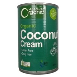 ABSOLUTE ORGANIC COCONUT CREAM 6 X 400G