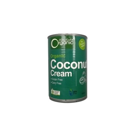 ABSOLUTE ORGANIC COCONUT CREAM 6 X 400G