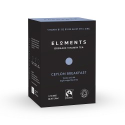 ELOMENTS ORGANIC VITAMIN TEA CEYLON BREAKFAST 14 BAGS