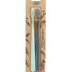 THE NATURAL FAMILY CO. BIO TOOTHBRUSH TWIN SET MINT AND IVORY