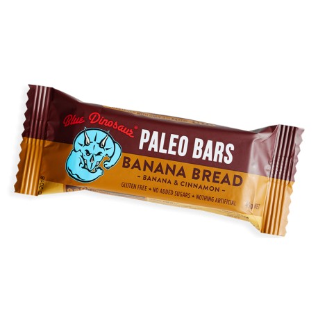 BLUE DINOSAUR BANANA BREAD PALEO BAR 45G