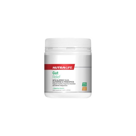 NUTRA LIFE GUT RELIEF WITH PREBIOTICS 180G