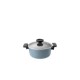 NEOFLAM LUKE HINES CASSEROLE WITH LID 20CM BLUE MARBLE