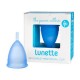 LUNETTE REUSABLE MENSTRUAL CUP SIZE 2 BLUE