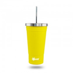 CHEEKI STAINLESS STEEL INSULATED TUMBLER LEMON 500ML