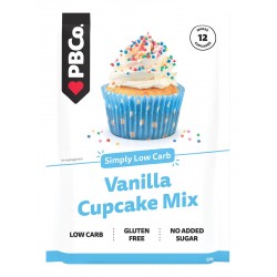 PBCO SIMPLY LOW CARB VANILLA CUPCAKE MIX 260G