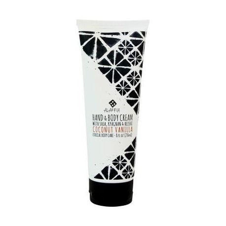 ALAFFIA HAND & BODY CREAM COCONUT VANILLA 236ML