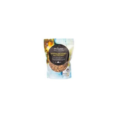 ECLIPSE WHOLEFOODS SLOW ROASTED AUSTRALIAN HONEY AND COCONUT MUESLI 450G