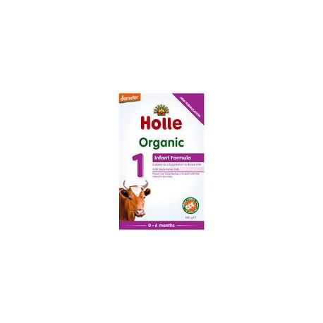 HOLLE ORGANIC INFANT FORMULA STAGE 1 0 TO 6 MONTHS 600G