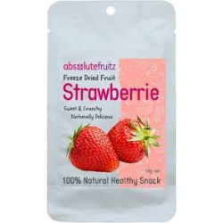 ABSOLUTEFRUITZ FREEZE DRIED STRAWBERRIES 18G