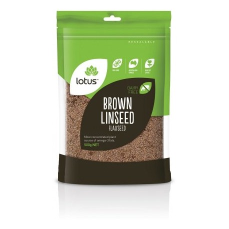 LOTUS BROWN LINSEED (FLAXSEED) 500G