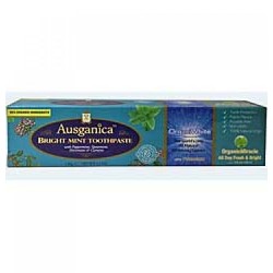 AUSGANICA BRIGHT MINT TOOTHPASTE 130G