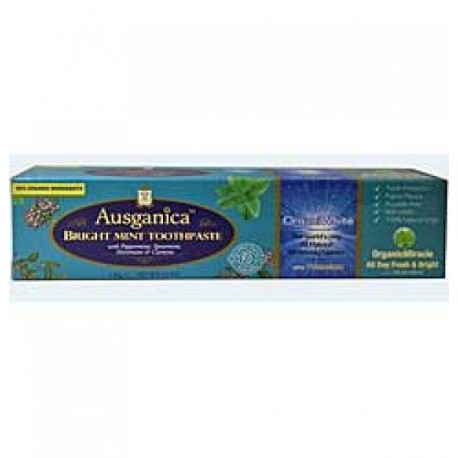 AUSGANICA BRIGHT MINT TOOTHPASTE 130G