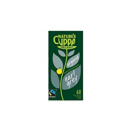 NATURES CUPPA ORGANIC EARL GREY 60 BAGS