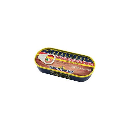 CHEFS CHOICE TALATTA ANCHOVIES IN OLIVE OIL 48G