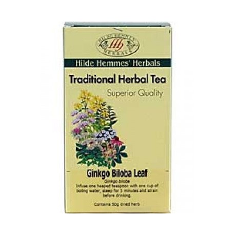 HILDE HEMMES HERBALS GINKGO BILOBA LEAF 50G