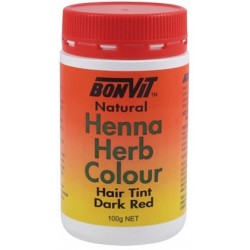 BONVIT HENNA DARK RED 100G