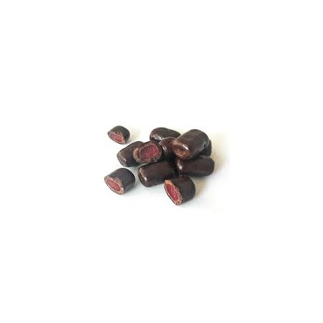 CHOCOLATE COATED RASPBERRY LICORICE