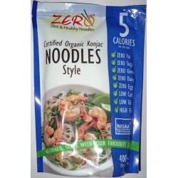 ZERO CERTFIED ORGANIC KONJAC NOODLES STYLE 400G