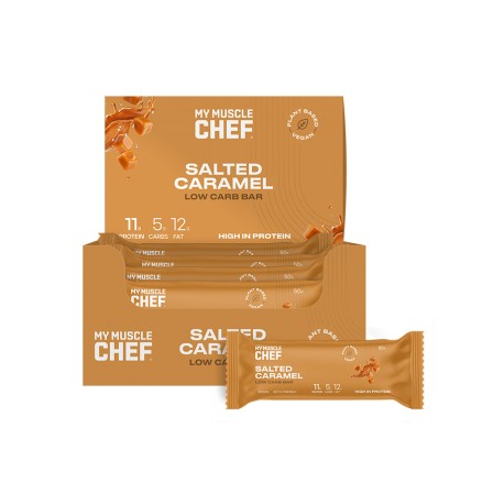 MY MUSCLE CHEF SALTED CARAMEL BAR 50G