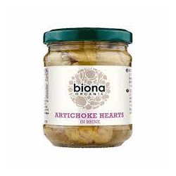 BIONA ARTICHOKE HEARTS IN BRINE 200G