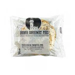 BYRON BAY GOURMET PIES CHICKEN PESTO 220G