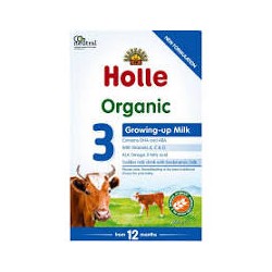 HOLLE ORGANIC 3 GROWING UP COWS MILK WITH DHA FORMULA 600G