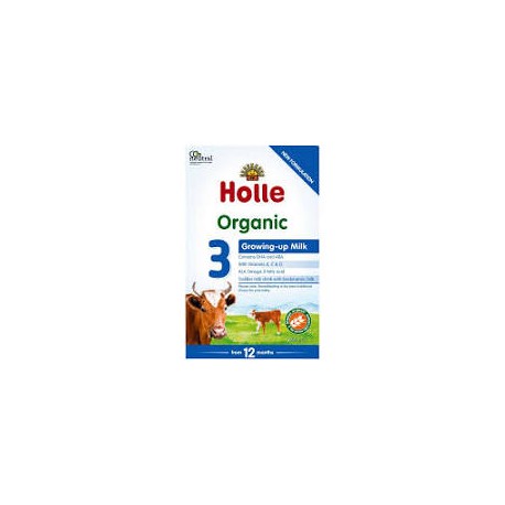 HOLLE ORGANIC 3 GROWING UP COWS MILK WITH DHA FORMULA 600G