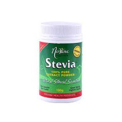 NIRVANA ORGANICS STEVIA 100% PURE EXTRACT POWDER 100G